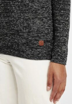 OXMO OXDANIELA - Sweter - Black -Oxmo 50de559e7b044f40a569fe805b1ecadc