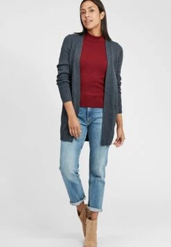 OXMO OXPAULA - Kardigan - Ins Bl Mel -Oxmo 515a8f90dce24d6e8fef3205a1157ca2