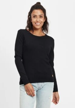 OXMO OXEDDA - Sweter - Black