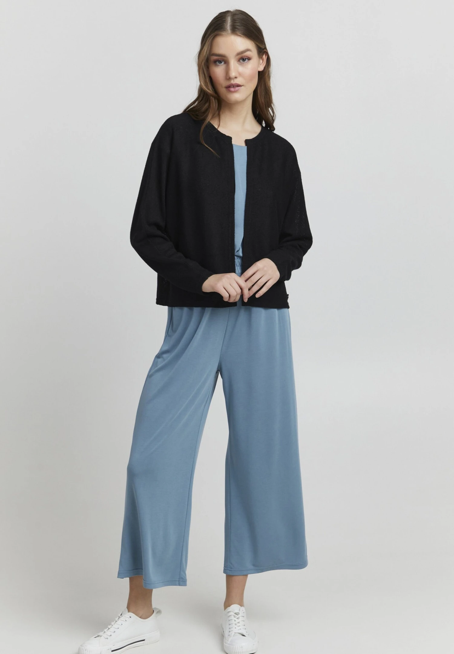 OXMO KIKE - Kardigan - Black 4 OXMO KIKE - Kardigan - Black - obrazek 2