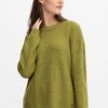 OXMO OXMILLA - Sweter - Sage -Oxmo 555df82f767e44f683d600941f4cb679