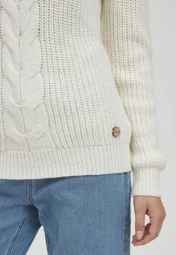 OXMO OXNATASJA - Sweter - Cloud Dancer -Oxmo 59c416496c0a4736b99af3e989a2c347