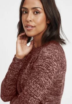 OXMO OXDANIELA - Sweter - Andorra Red -Oxmo 5a714ae27b3b427382eed74137a56c9a