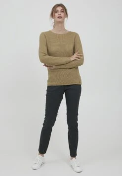 OXMO OXHELEN - Sweter - Kelp -Oxmo 5b7adf4d689344eb8acb4012bef59f8c