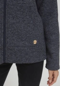 OXMO OXFIA - Bluza Rozpinana - Blue -Oxmo 5c9702a1d3664f20a4101d4b2e97fd33