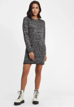 OXMO OXDANIELLE - Sukienka Dzianinowa - Black