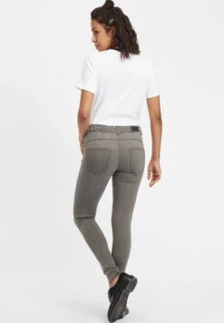 OXMO OXGESINE - Jeansy Skinny Fit - Pewter -Oxmo 5d39154a30c4449bac75c4632421eb45