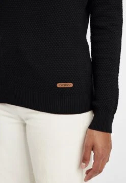OXMO OXSARAH - Sweter - Black -Oxmo 5d9393fc36c54c1ab97b3581b353325c