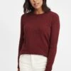 OXMO OXSARAH - Sweter - Wine Red 2 OXMO OXSARAH - Sweter - Wine Red -Oxmo 60c7285ae9e8467998ae77606fb6524c