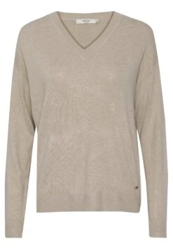 OXMO OXHELLE - Sweter - Cement Melange 13 OXMO OXHELLE - Sweter - Cement Melange -Oxmo 62ee8f9689294a3f9a53892a109f0f57