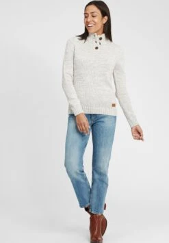 OXMO OXPHILICITA - Sweter - Lig Grey M -Oxmo 63b5ce75e7de4cda97c91be8bd615733