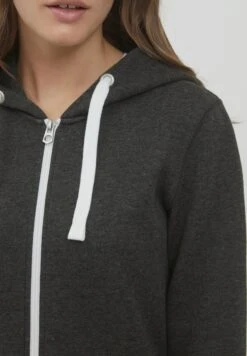 OXMO OXOLINDA - Kardigan - Dark Grey Melange 11 OXMO OXOLINDA - Kardigan - Dark Grey Melange -Oxmo 64020a83f0d0421b99a205bd1617642e