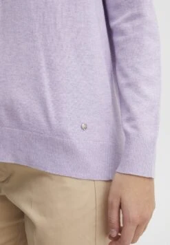 OXMO OXHELLE - Sweter - Purple Rose Melange -Oxmo 646134d583954c28b10ba05fa574dea6