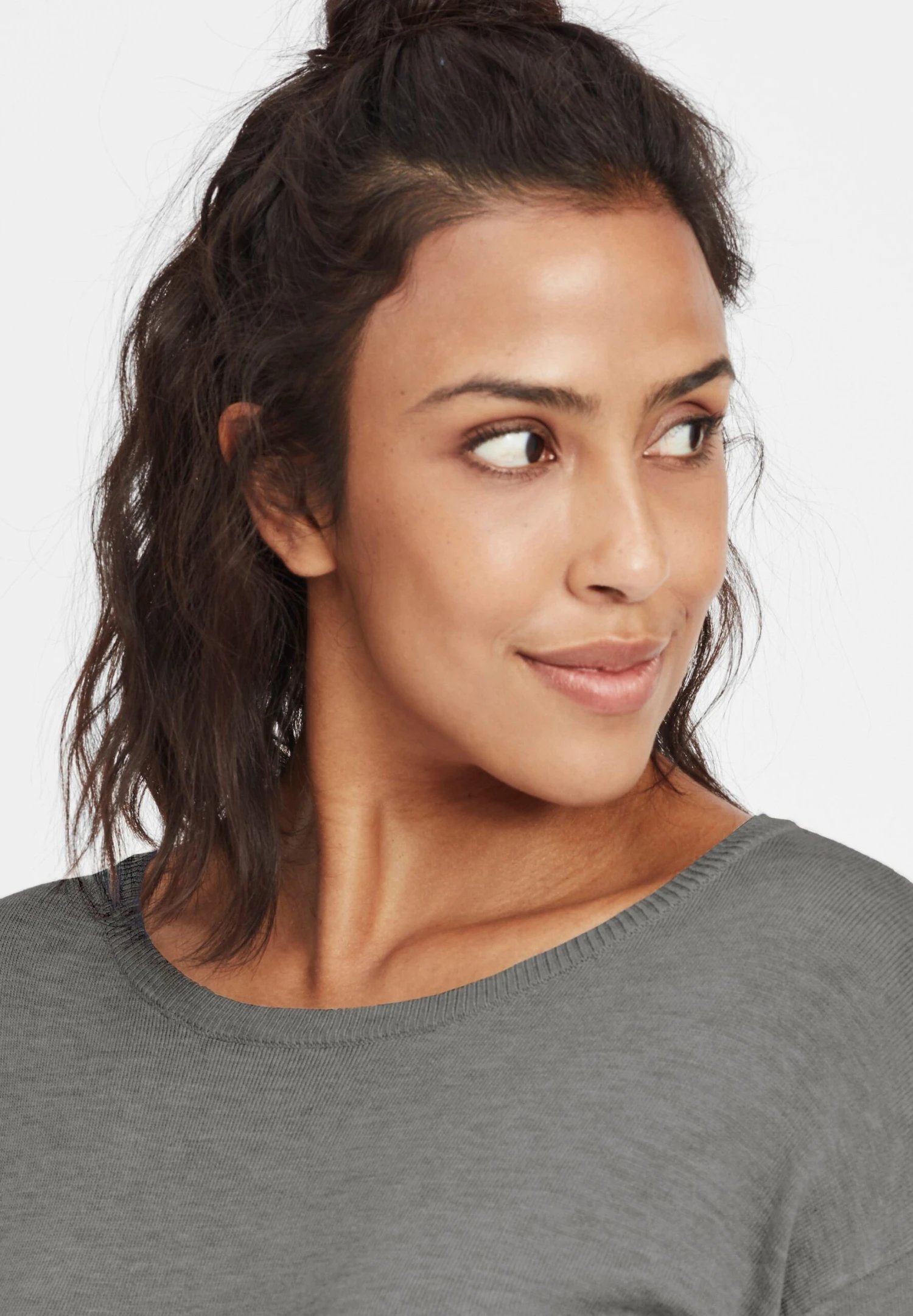 OXMO OXELLA - Sukienka Dzianinowa - Grey Mel 6 OXMO OXELLA - Sukienka Dzianinowa - Grey Mel - obrazek 4