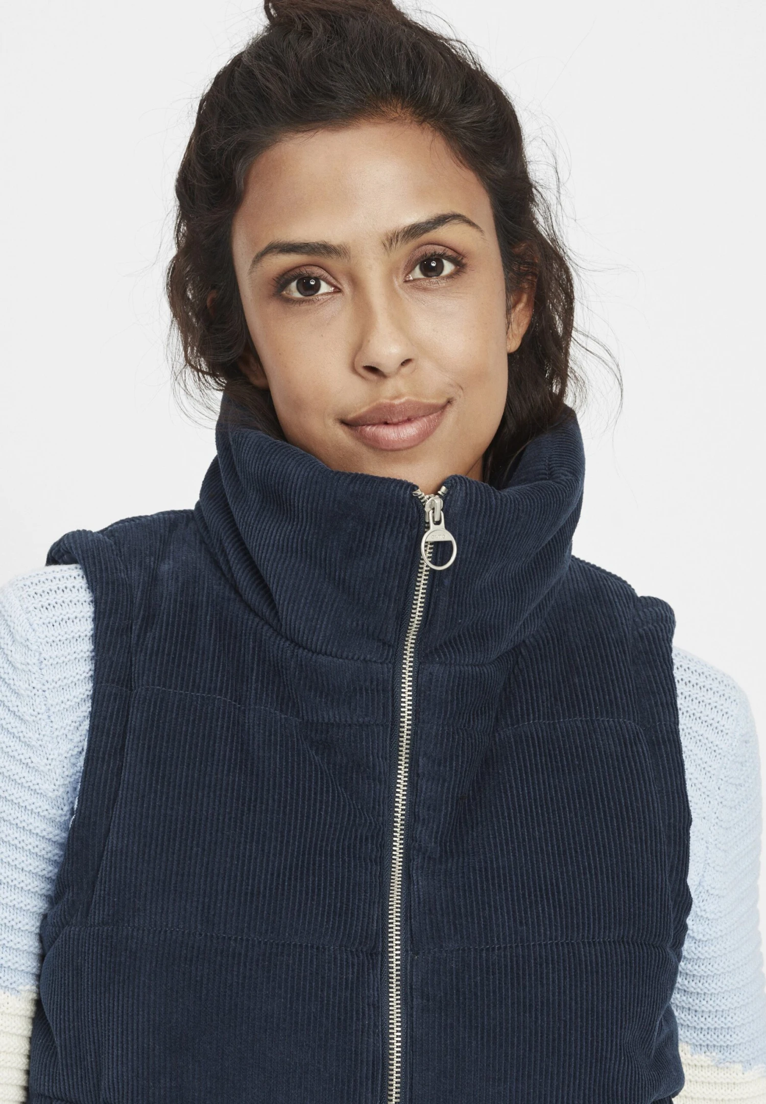 OXMO OXVIDEMA - Kamizelka - Dress Blues 9 OXMO OXVIDEMA - Kamizelka - Dress Blues - obrazek 7