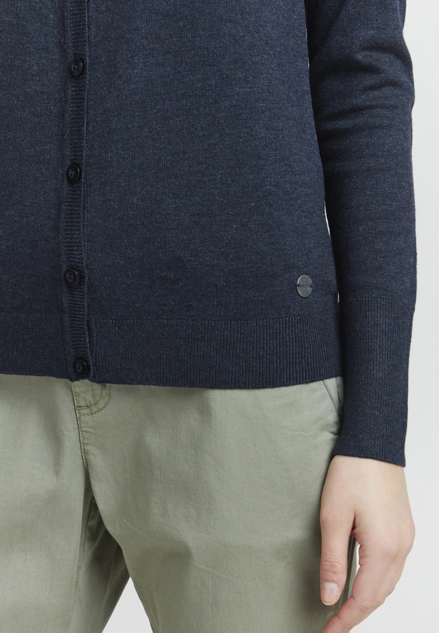 OXMO Kardigan - Total Eclipse Melange 7 OXMO Kardigan - Total Eclipse Melange - obrazek 5