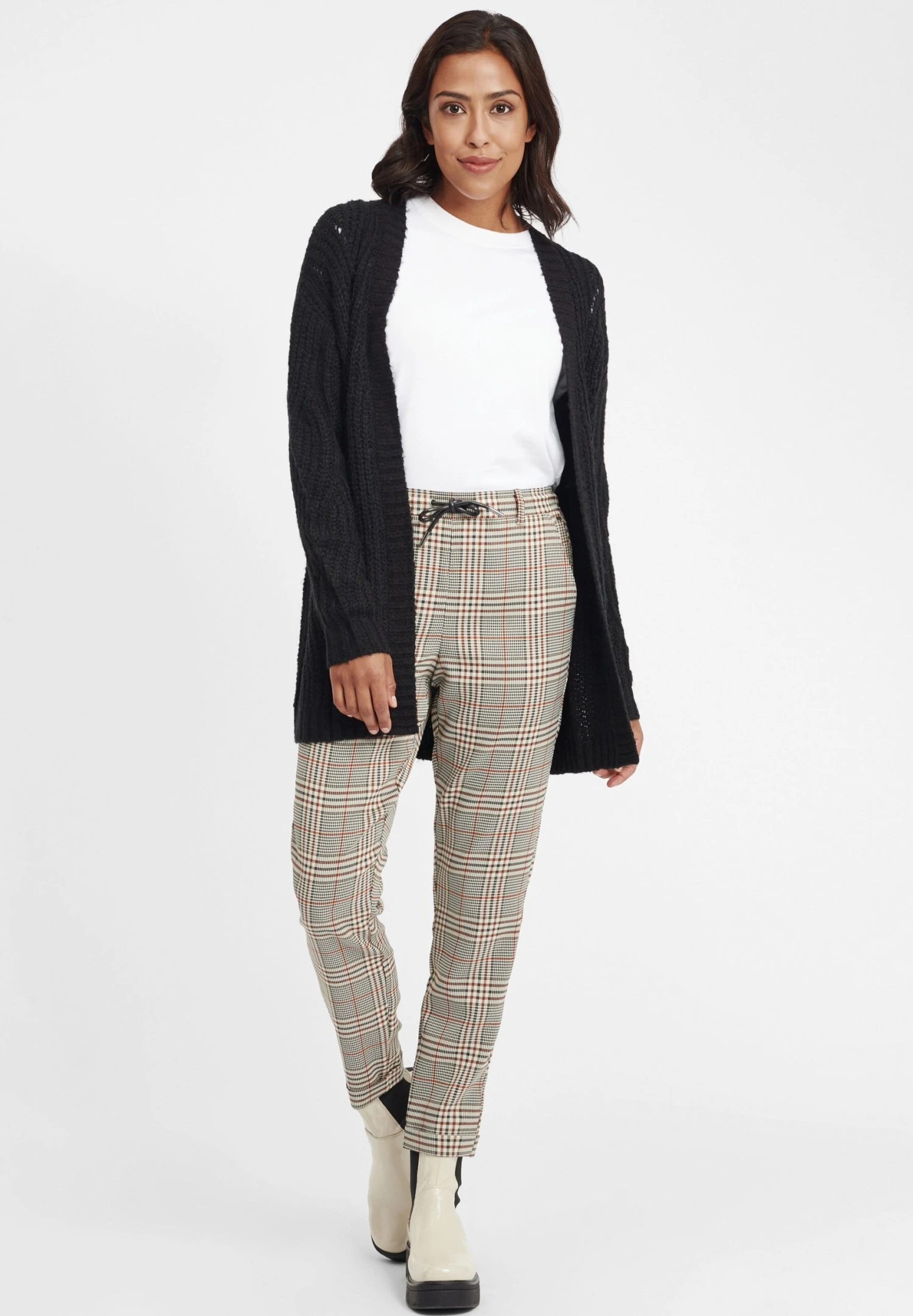 OXMO OXCLEA - Kardigan - Black 4 OXMO OXCLEA - Kardigan - Black - obrazek 2