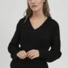 OXMO OXLAVEA - Sweter - Black -Oxmo 6a35923ebb4b45718d4a5821f9472c03