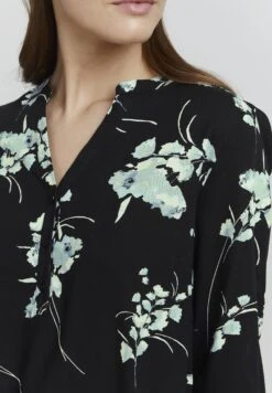 OXMO ELVY - Bluzka - Black Mix -Oxmo 6a5669167a3444718c927d67ca92f8e3