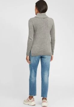 OXMO OXPIA - Sweter - Grey Mel -Oxmo 6aa0453916ad427180c6487ba1dcd384