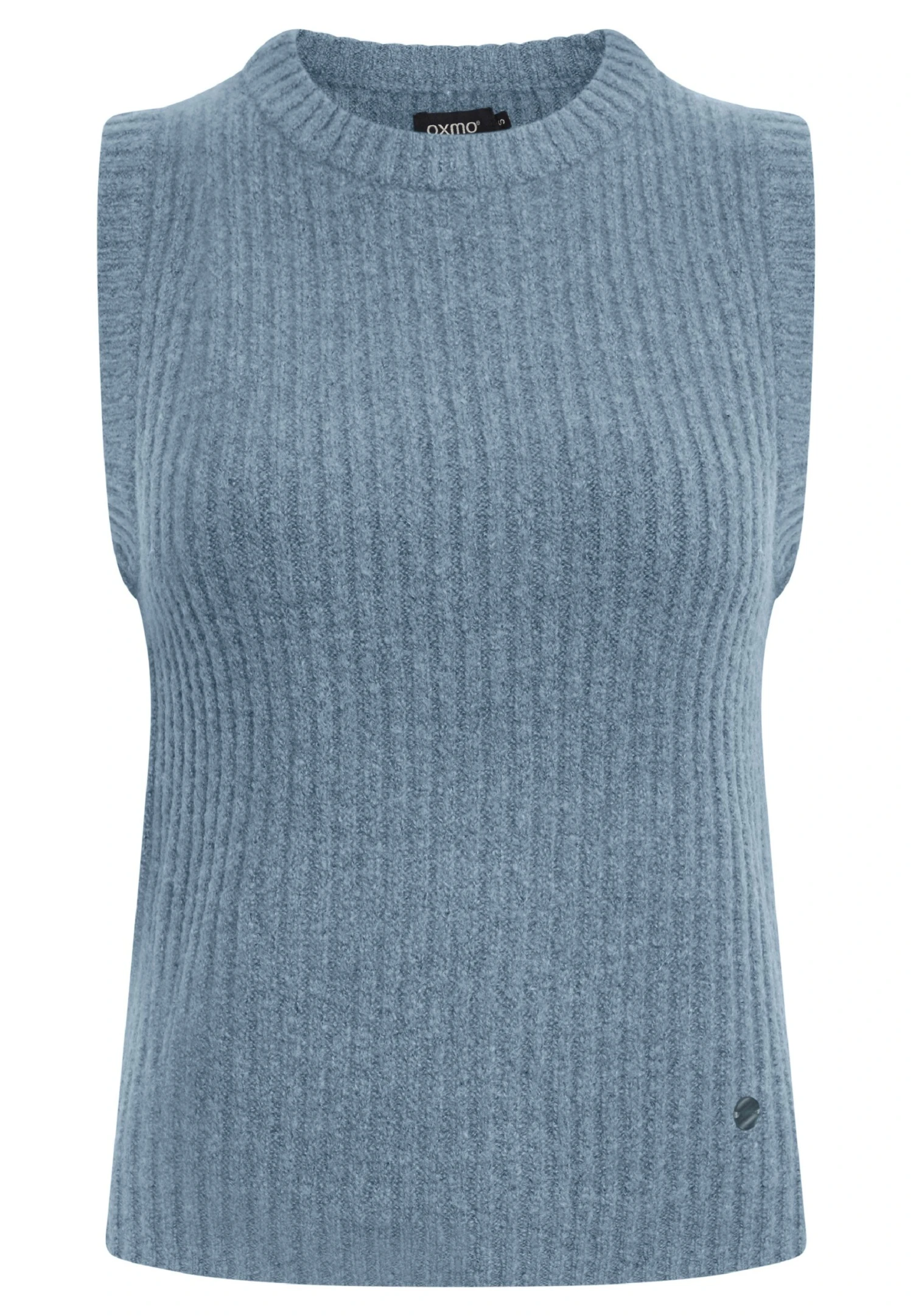OXMO OXSALIS - Sweter - Smoke Blue Melange 8 OXMO OXSALIS - Sweter - Smoke Blue Melange - obrazek 6