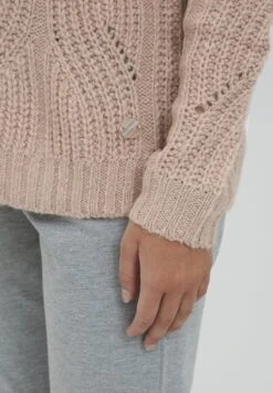 OXMO OXCHIARA - Sweter - Mahogany Rose -Oxmo 6b022a1e11624ae2a9f10967add55463