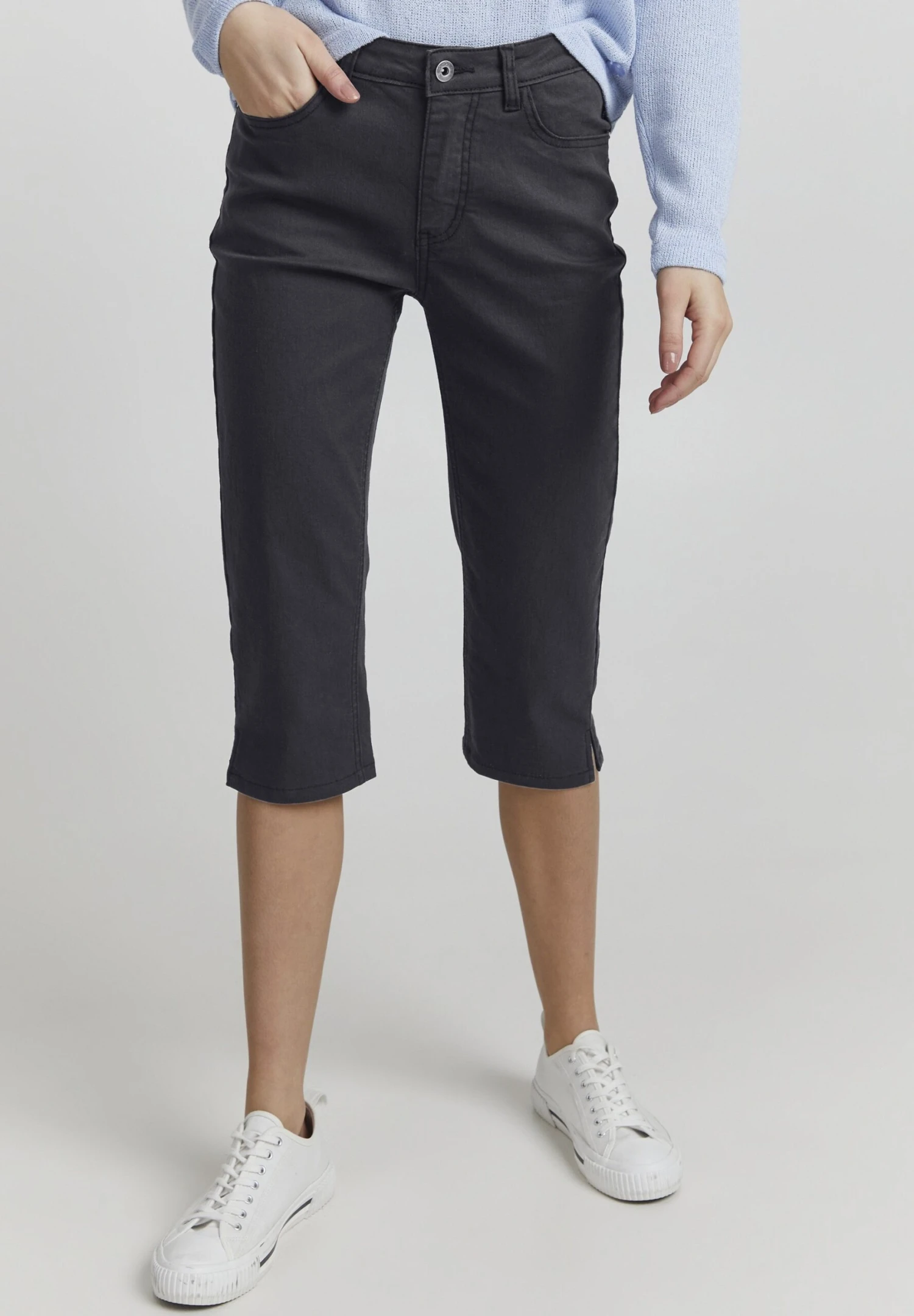 OXMO OXPAM - Jeansy Slim Fit - Black 3 OXMO OXPAM - Jeansy Slim Fit - Black