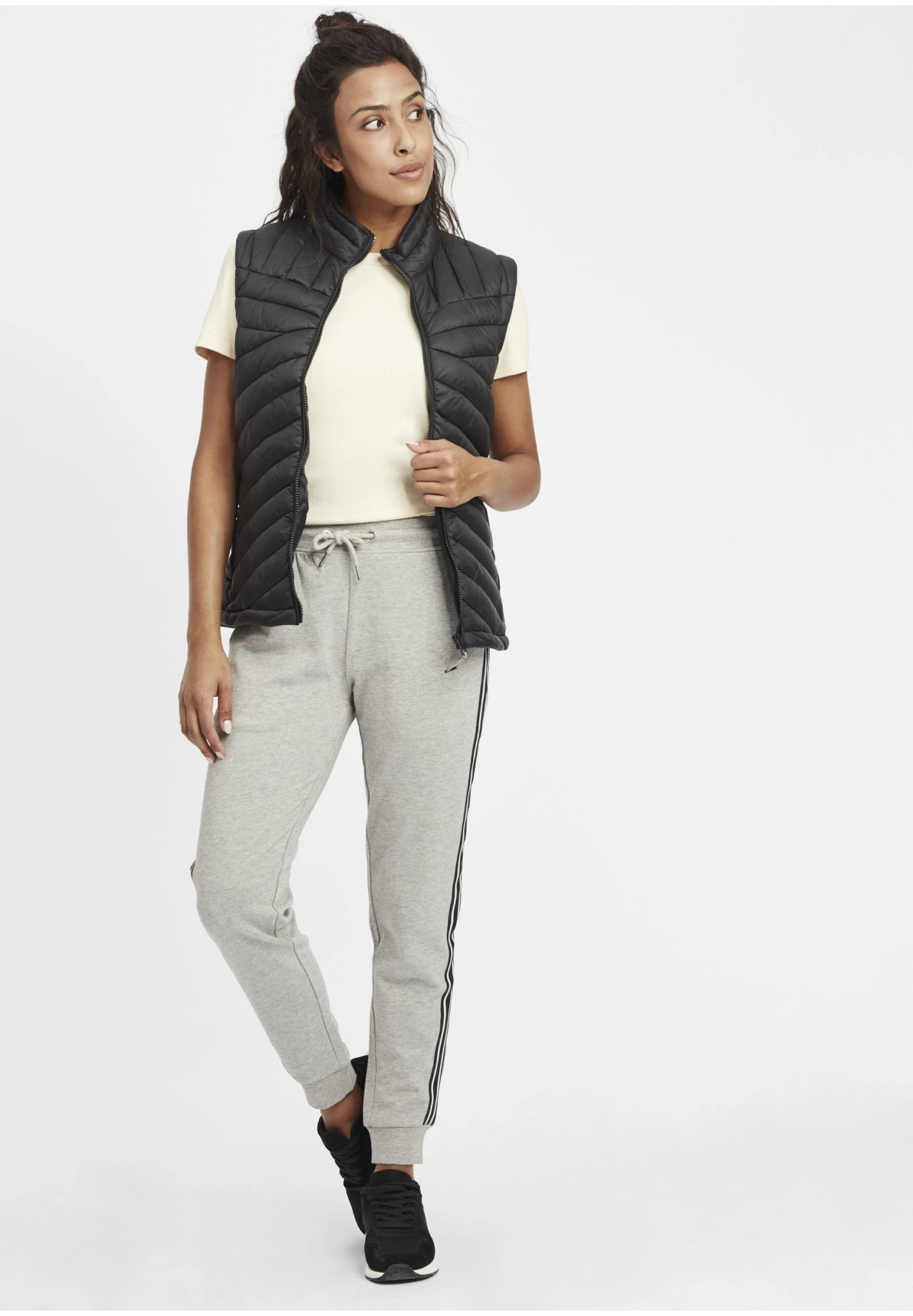 OXMO OXGABRILLA - Spodnie Treningowe - Grey Melange 4 OXMO OXGABRILLA - Spodnie Treningowe - Grey Melange - obrazek 2