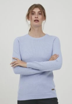 OXMO OXSARAH - Sweter - Sky Blue