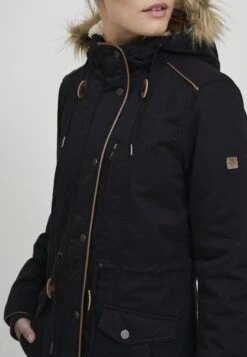 OXMO OXANNA - Parka - Black 10 OXMO OXANNA - Parka - Black -Oxmo 6dc72de884864fee9ea230ad10adf1e5