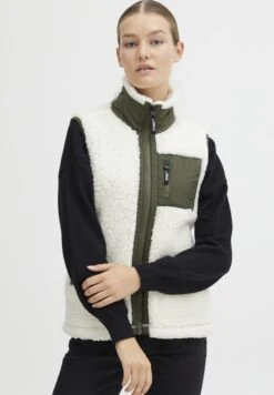 OXMO OXELINOR - Kamizelka - Cloud Dancer