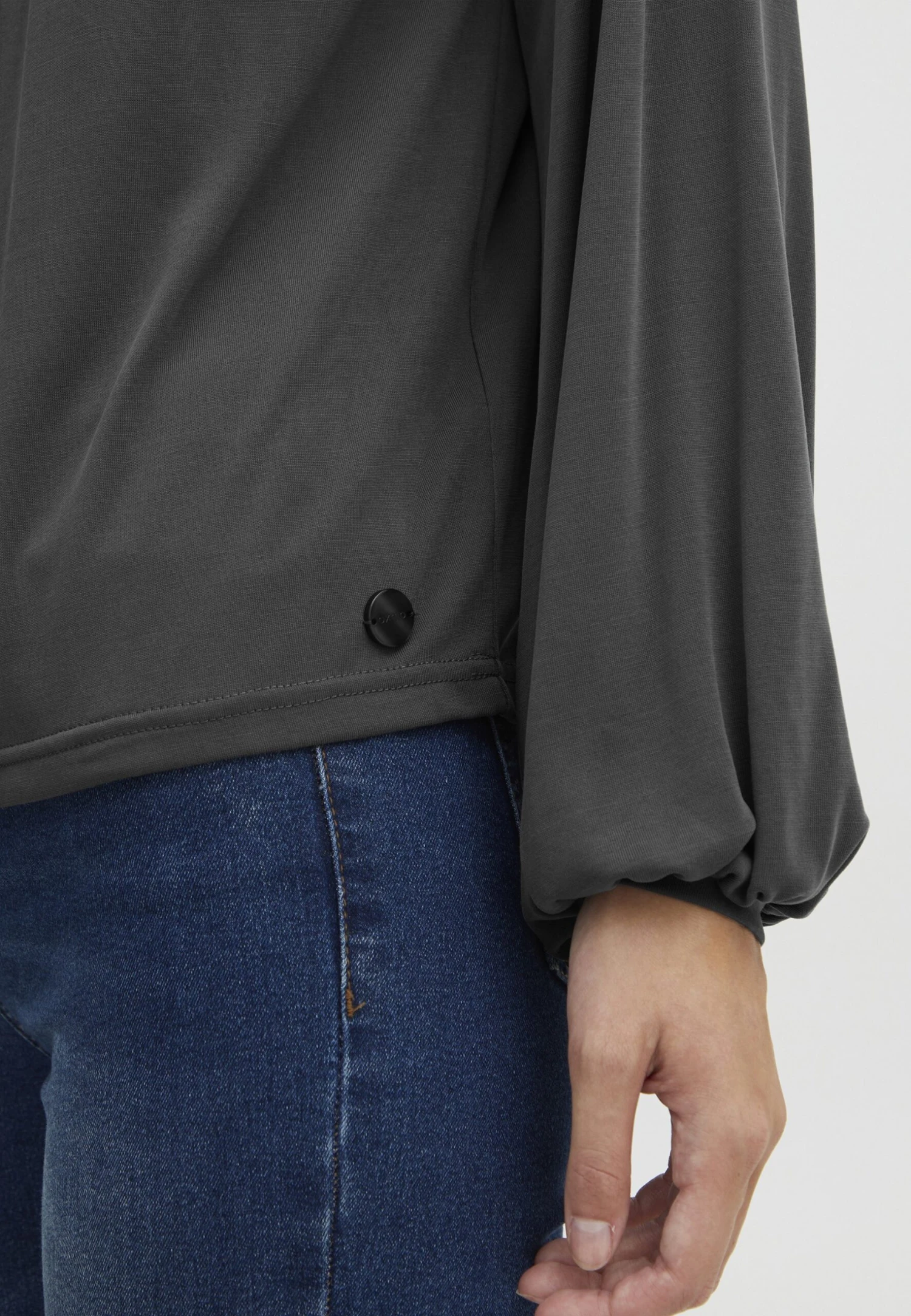 OXMO OXHAL - Bluzka - Blackened Pearl 6 OXMO OXHAL - Bluzka - Blackened Pearl - obrazek 4