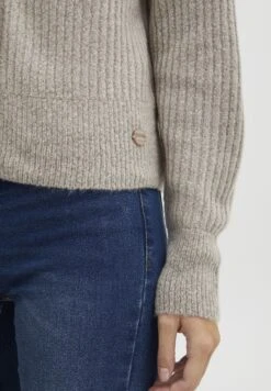 OXMO OXNORENE - Kardigan - Cement Melange -Oxmo 6fee9e7874d5480ab4e88d94c771b930