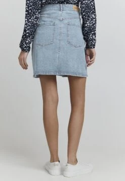 OXMO FRIGGA - Spódnica Trapezowa - Mid Blue Denim -Oxmo 71541061276649ea84e095364230e3d0