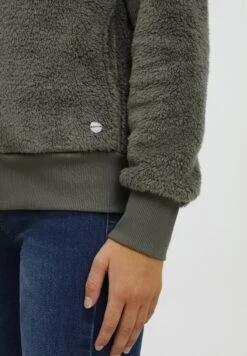 OXMO ANNEKA - Kurtka Z Polaru - Grey -Oxmo 7162a6735c384189bcde0bdf2f715c61