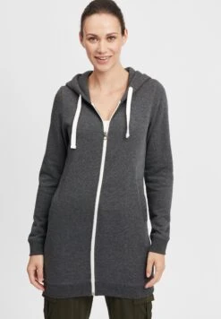 OXMO OXOLINDA - Bluza Rozpinana - Dar Grey M