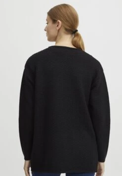 OXMO OXMILINE - Kardigan - Black -Oxmo 75e37c6b038744c89769bb247ee3d456