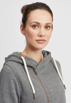 OXMO OXVICKY - Bluza Rozpinana - Grey Mel -Oxmo 761ea25070364f2c8439f1189396a991