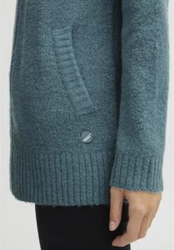 OXMO OXSALLY - Kardigan - Smoke Blue Melange -Oxmo 778472be09c8403d8f9c87f81b3f70fa