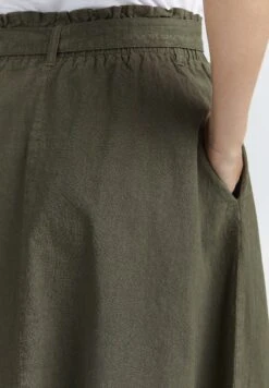 OXMO LERKE - Spódnica Trapezowa - Dusty Olive 9 OXMO LERKE - Spódnica Trapezowa - Dusty Olive -Oxmo 796fe3c311ec44629480c3d7277842be