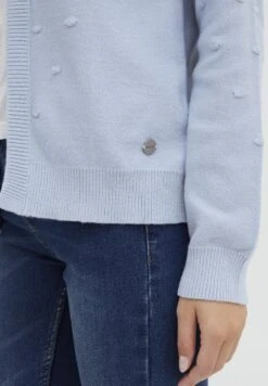 OXMO OXKALOTTA - Kardigan - Brunnera Blue -Oxmo 7978803dcd934a5797f523118ed075bd