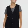 OXMO OXHEIDI - Kamizelka - Black -Oxmo 7ad9c97556f94846aff9cfe834eabd35