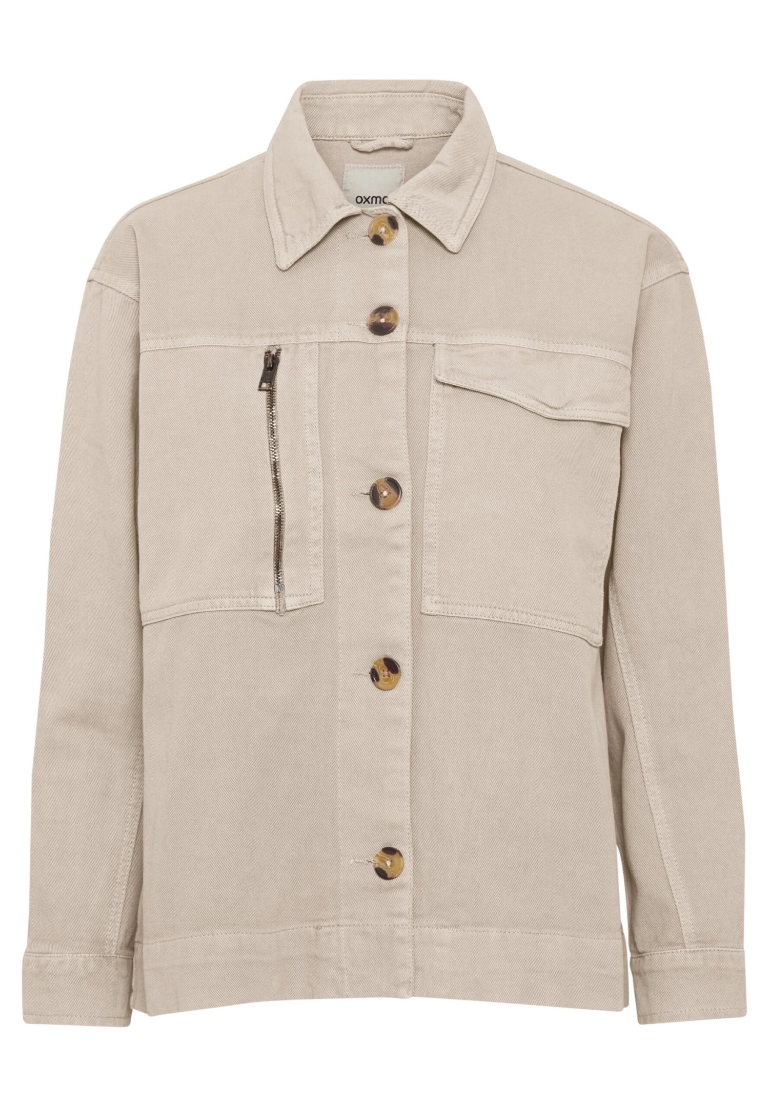 OXMO Kurtka Jeansowa - Cement 7 OXMO Kurtka Jeansowa - Cement - obrazek 5