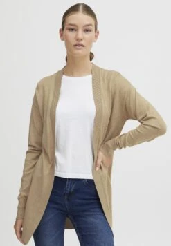 OXMO OXKAT - Kardigan - Cement Melange