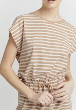 OXMO STILLA - Sukienka Z Dżerseju - Mahogany Rose -Oxmo 7e16220ee06b4b439de7b2542668d235