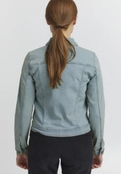 OXMO OXFRIA - Kurtka Jeansowa - Light Blue Denim -Oxmo 7f45fa3e8b1b4c8c80b777cecd326de5