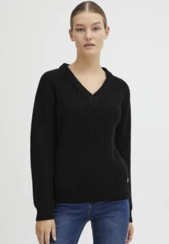 OXMO NANNY - Sweter - Black
