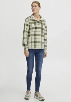 OXMO OXCHINNE - Bluza Z Polaru - Rifle Green -Oxmo 822262a5983549c1862ad82219d9efe6