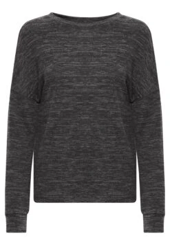 OXMO OXBENTA - Sweter - Dark Grey Melange -Oxmo 8385ee59079048188f9161587b0f5241