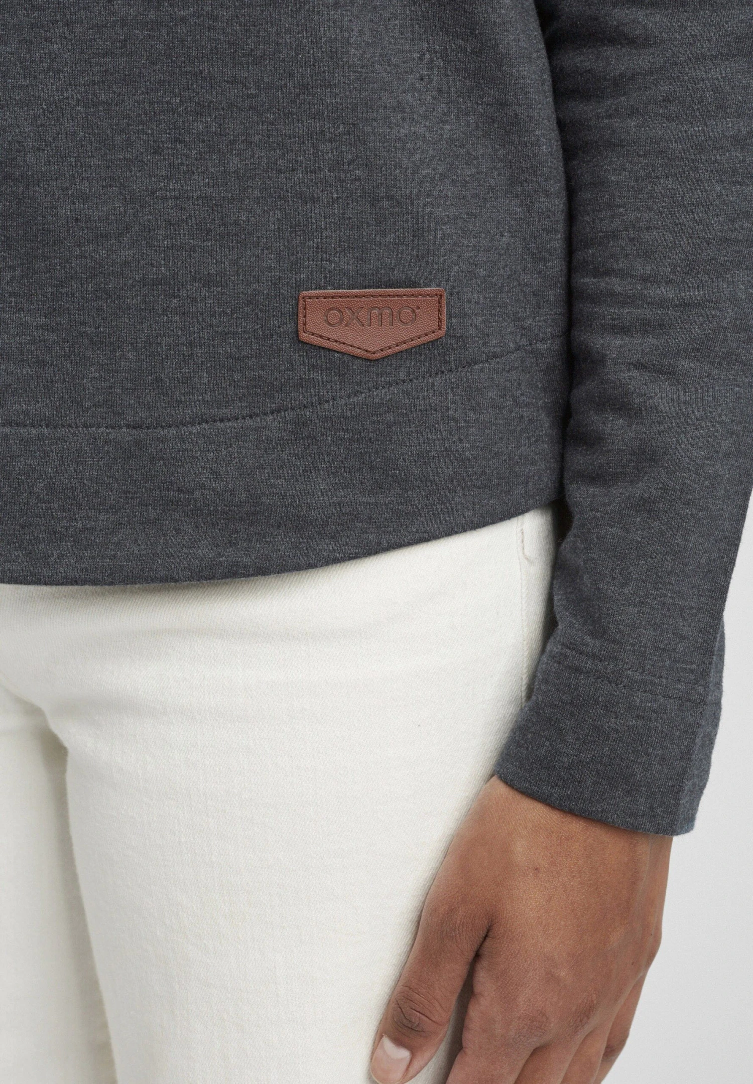 OXMO OXWANDY - Bluza Z Kapturem - Dar Grey M 7 OXMO OXWANDY - Bluza Z Kapturem - Dar Grey M - obrazek 5